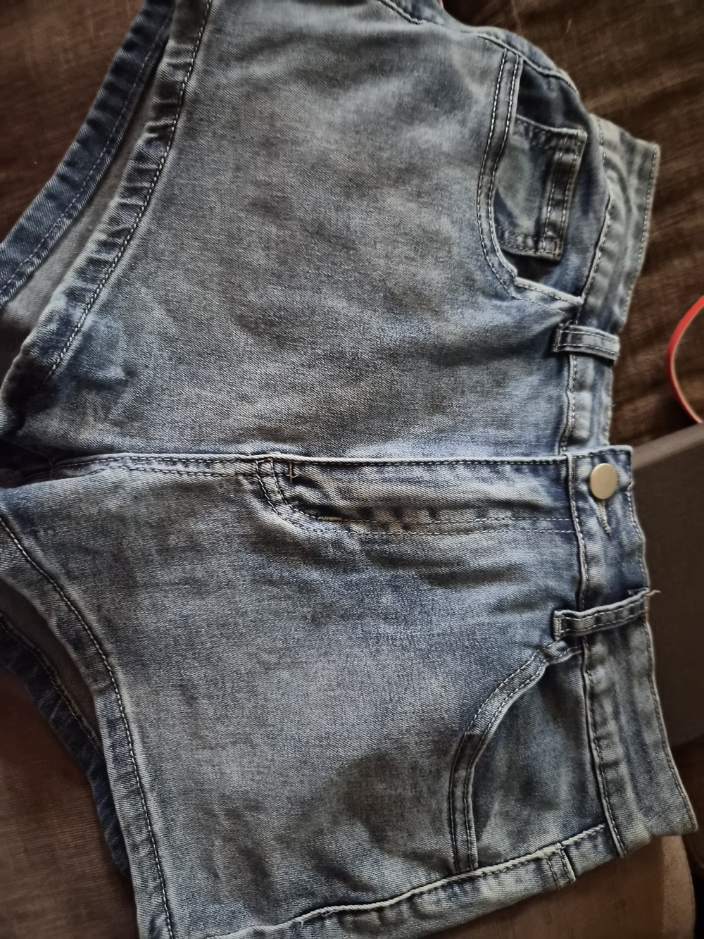 Classic Blue Denim Women’s Shorts